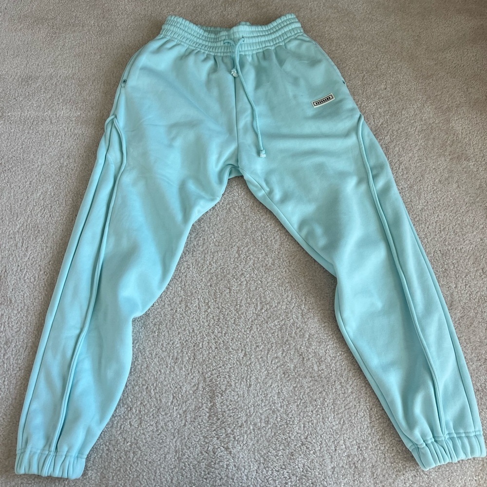 BBXBRAND Sky Topaz Logo Joggers